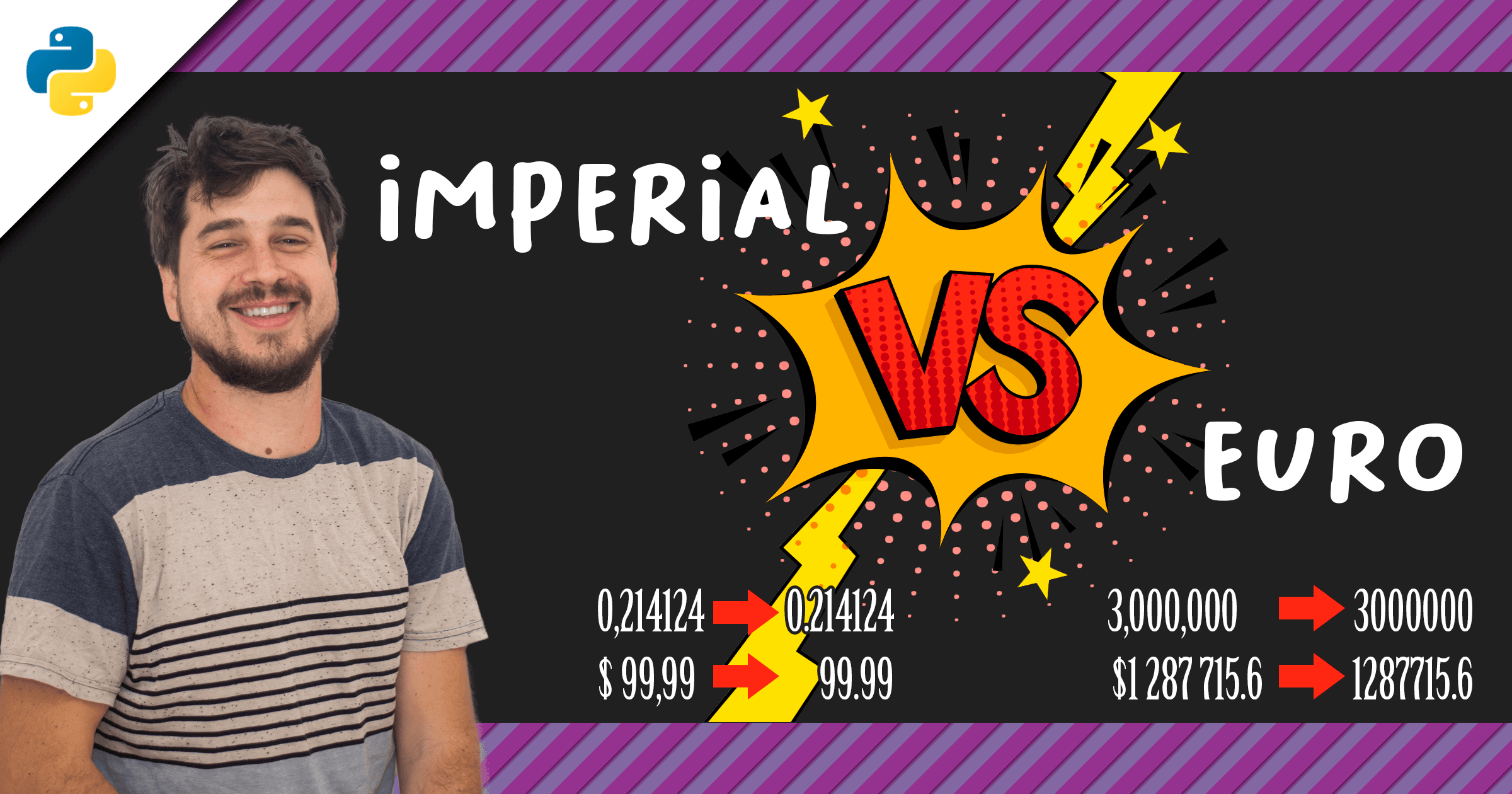 Convert numbers with imperial or european separators